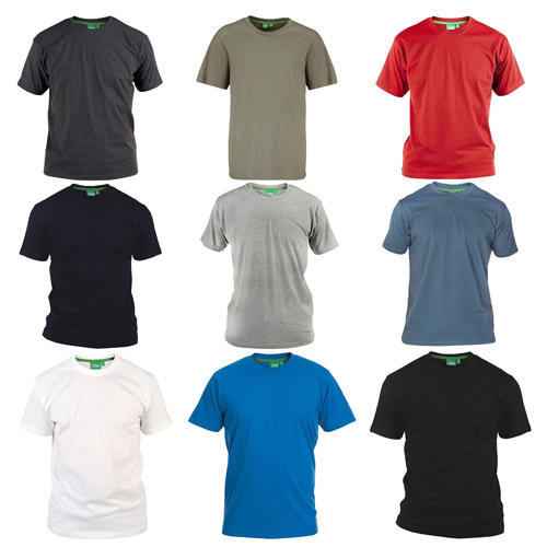 Mens Plain Cotton T-shirts